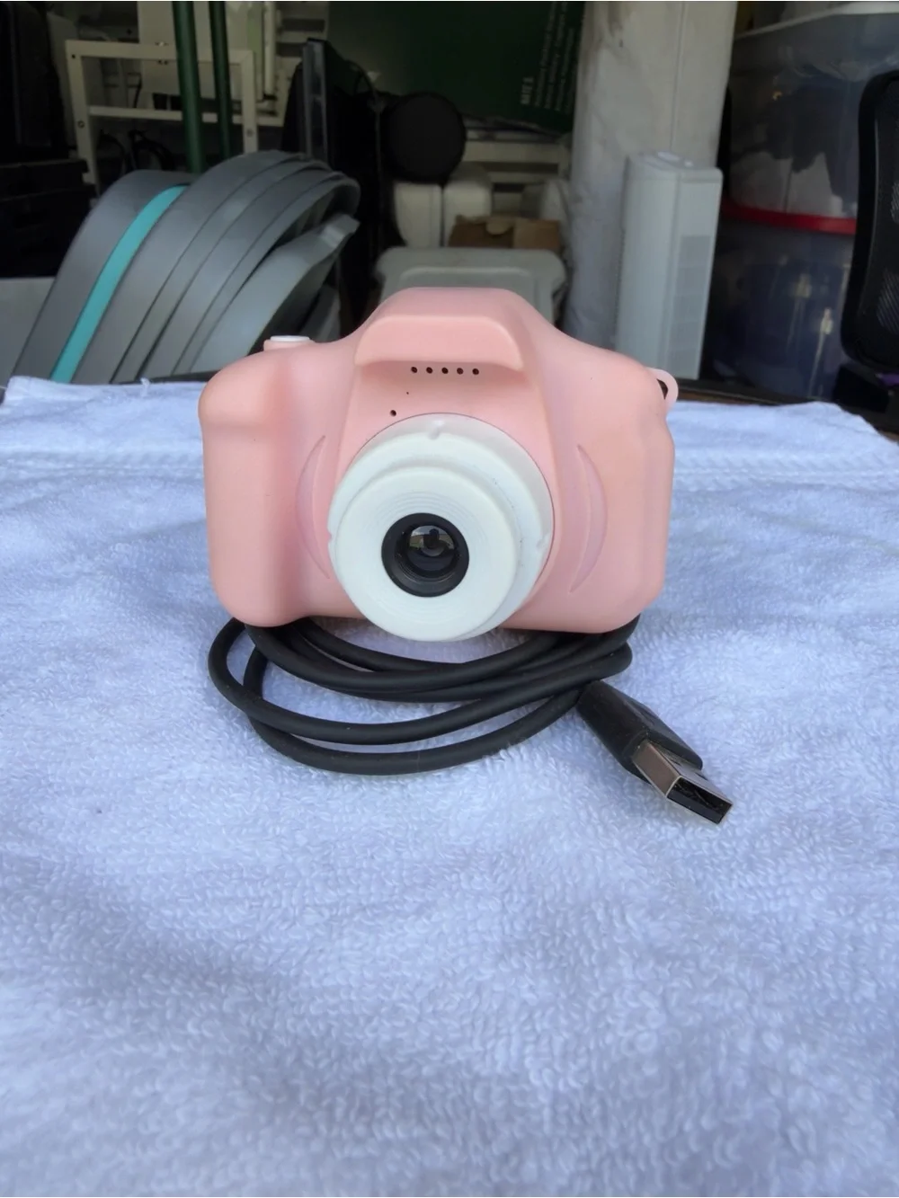 Pink Mini Digital Camera with 32GB Card